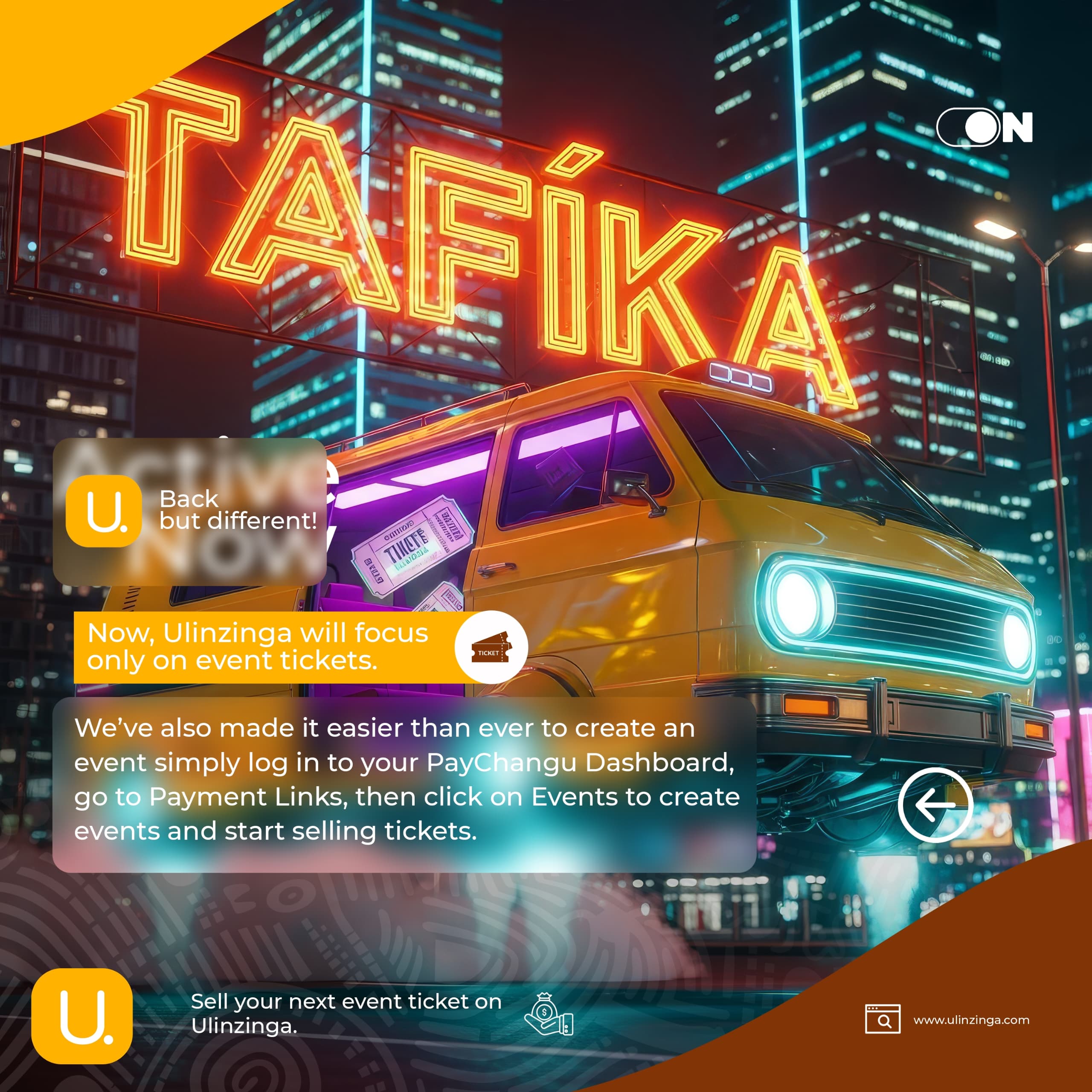 PayChangu Has a New Ticketing Feature – Made Just for Creatives